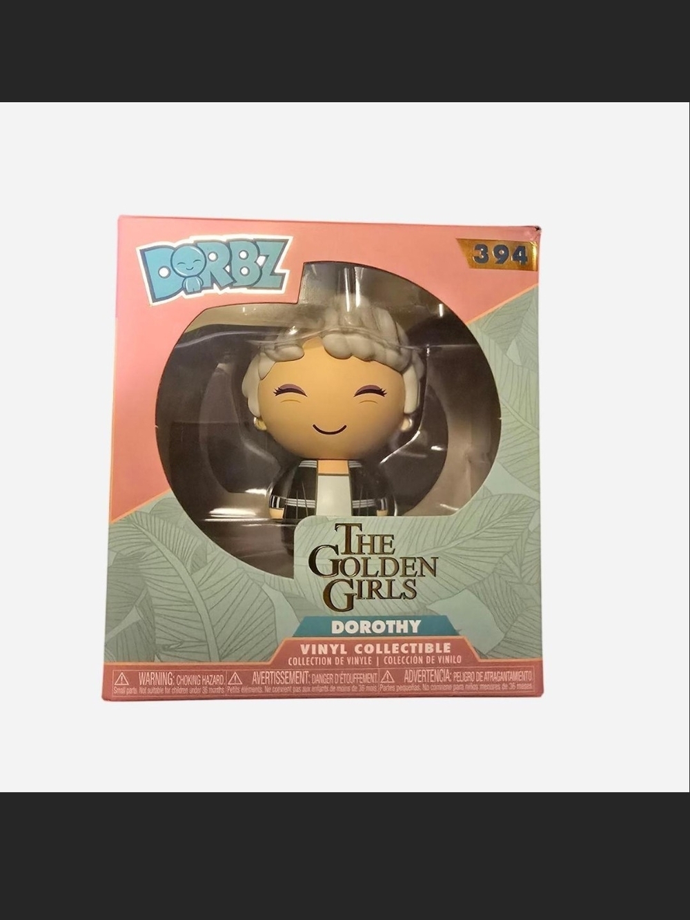 The Golden Girls Dorothy Vinyl Collectible - White Hair